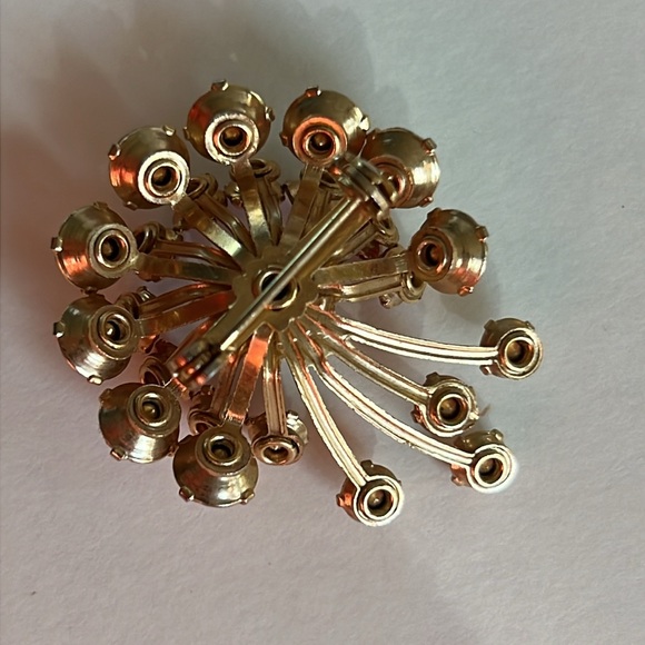 Vintage Rhinestone Comet Pin - Picture 2 of 4